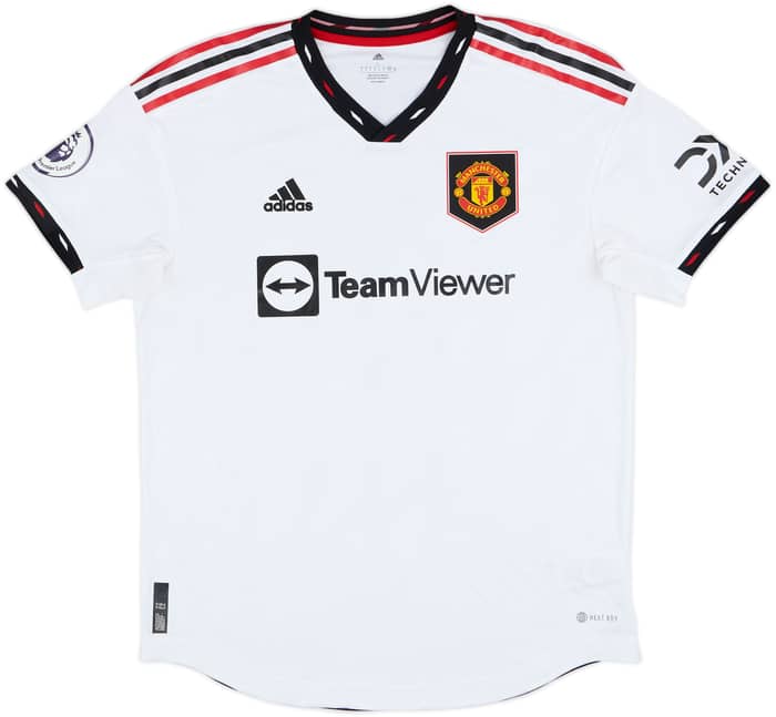 2022-23 Manchester United Authentic Away Shirt Martinez #6 - 8/10 - (L)