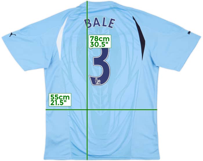 2010-11 Tottenham Away Shirt Bale #3 - 8/10 - (L)