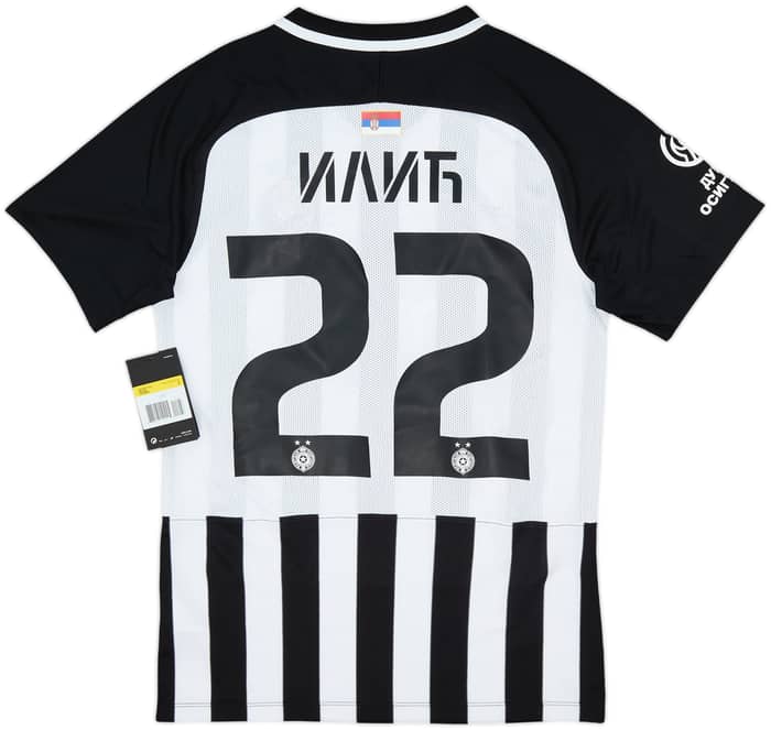 2018-19 Partizan Belgrade Home Shirt Ilic #22 (S)