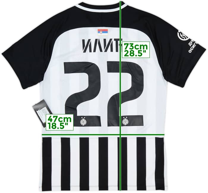 2018-19 Partizan Belgrade Home Shirt Ilic #22 (M)