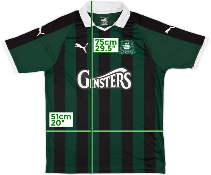 2018-19 Plymouth Home Shirt - 8/10 - (L)