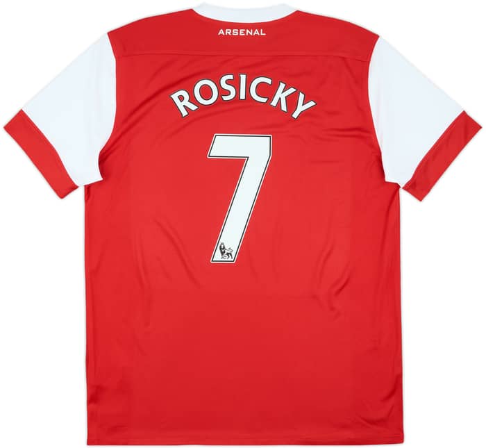 2010-11 Arsenal Home Shirt Rosicky #7 - 5/10 - (L)