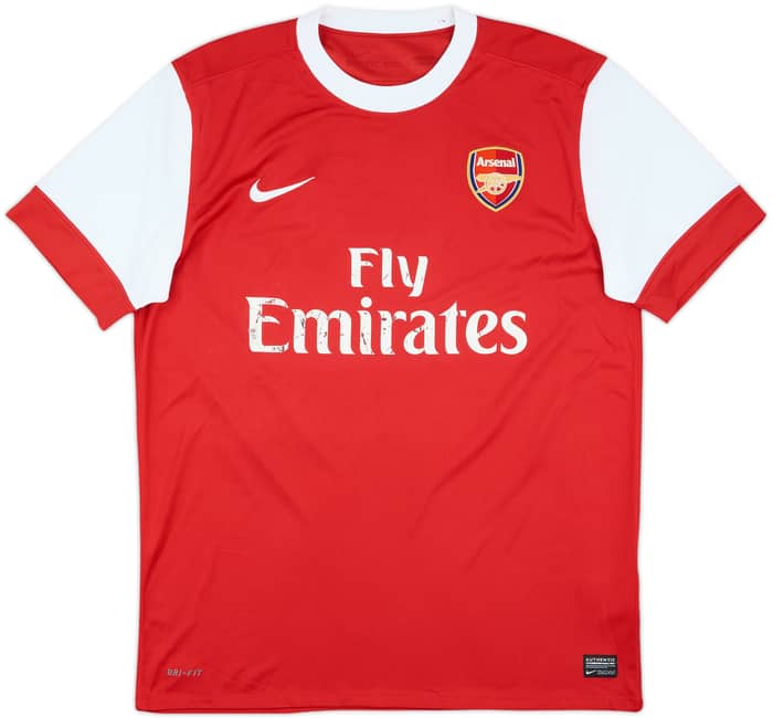 2010-11 Arsenal Home Shirt Rosicky #7 - 5/10 - (L)