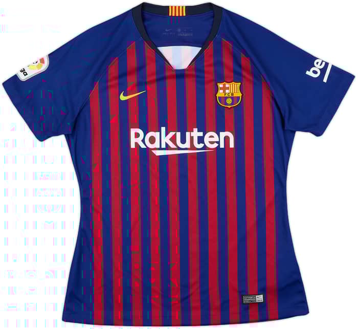 2018-19 Barcelona Home Shirt - 10/10 - (Women's M)