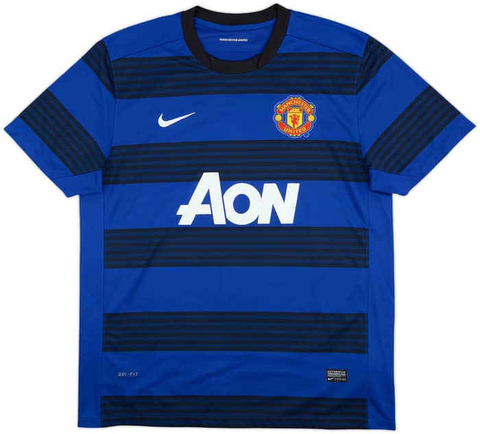 2011-13 Manchester United Away Shirt Berbatov #9 - 7/10 - (XL)