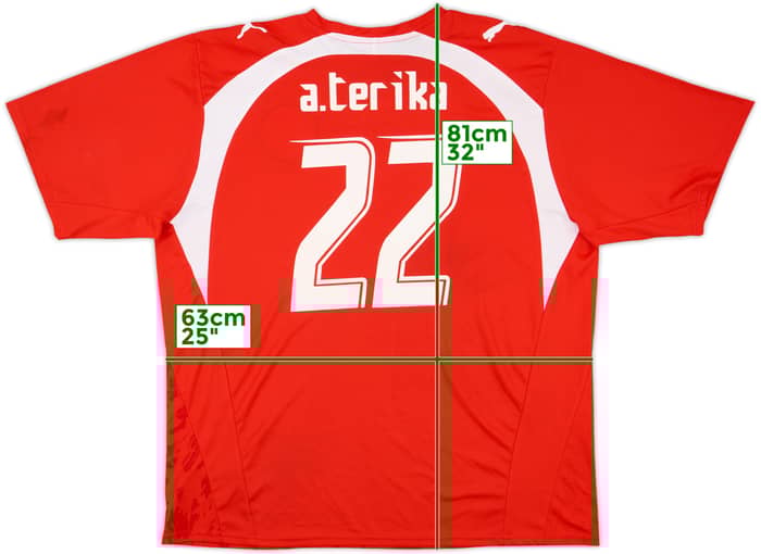 2006-08 Egypt Home Shirt A.Terika #22 - 8/10 - (XXL)