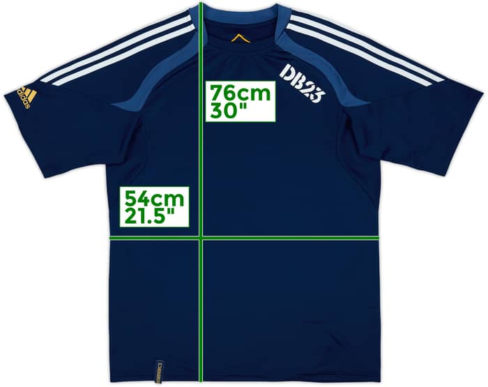 2009-10 LA Galaxy adidas Training Shirt DB23 - 8/10 - (L)