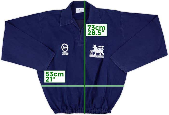 1992-93 Premier League Drill Top - 8/10 - (XL)