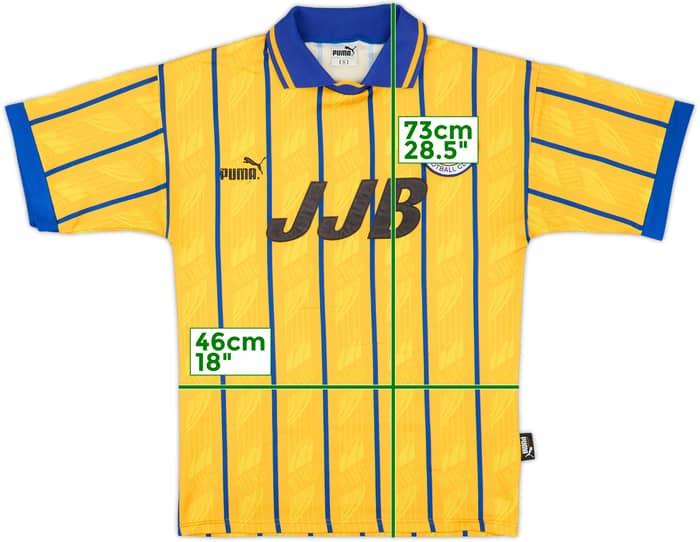 1995-98 Wigan Away Shirt - 7/10 - (S)
