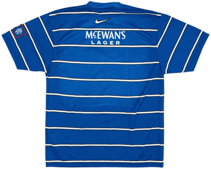 1997-99 Rangers Nike Player Issue Training Shirt (M)