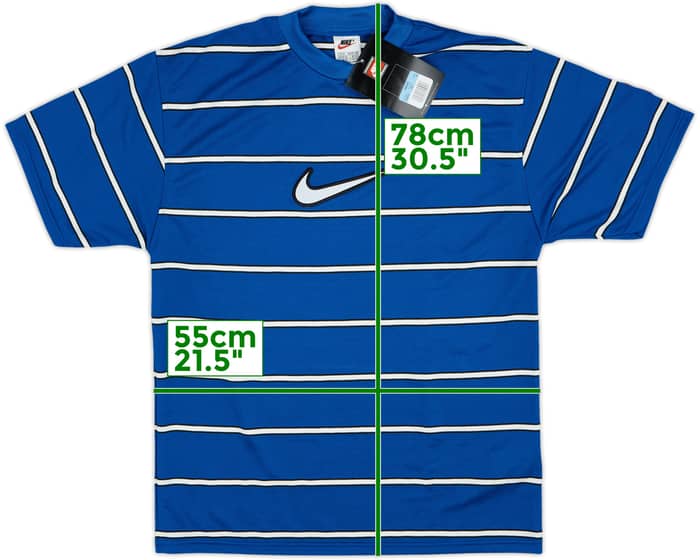 1997-99 Rangers Nike Player Issue Training Shirt (M)