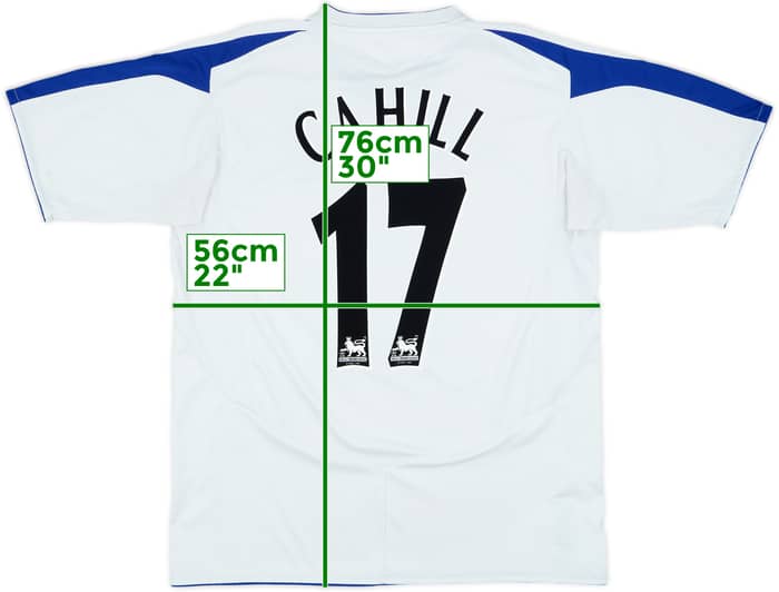 2004-05 Everton Away Shirt Cahill #17 - 6/10 - (XL)