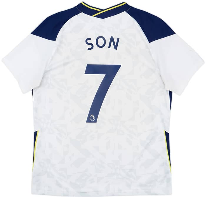 2020-21 Tottenham Home Shirt Son #7 - 8/10 - (L)