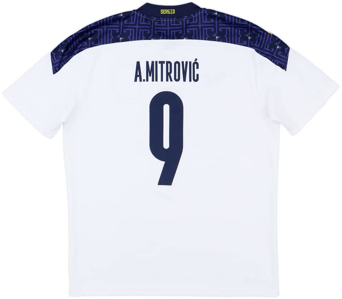 2020-21 Serbia Away Shirt A.Mitrovic #9 - 9/10 - (M)