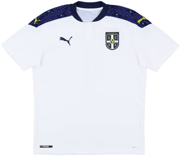 2020-21 Serbia Away Shirt A.Mitrovic #9 - 9/10 - (M)