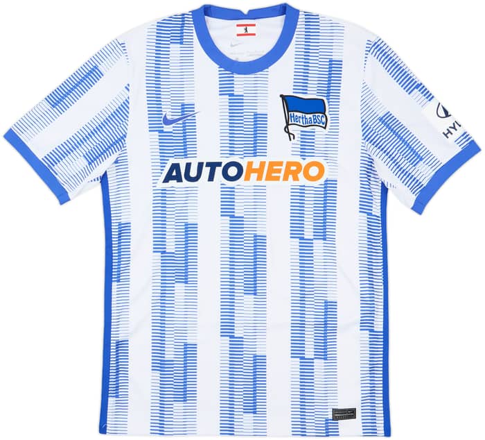 2021-22 Hertha Berlin Home Shirt - 9/10 - (M)