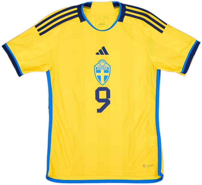2022-23 Sweden Home Shirt Isak #9 - 8/10 - (S)