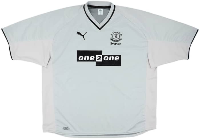 2001-02 Everton Away Shirt Rooney #18 - 9/10 - (XXL)