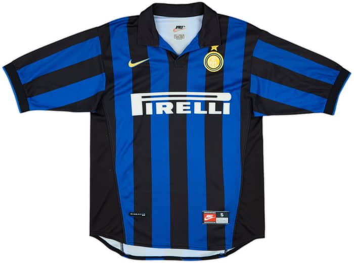 1998-99 Inter Milan Home Shirt Baggio #10 - 8/10 - (S)