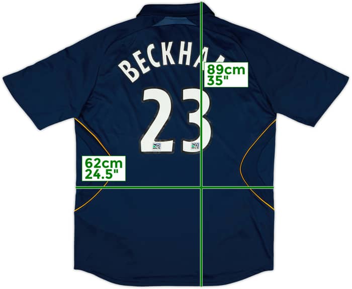 2007-08 LA Galaxy Away Shirt Beckham #23 (XL)