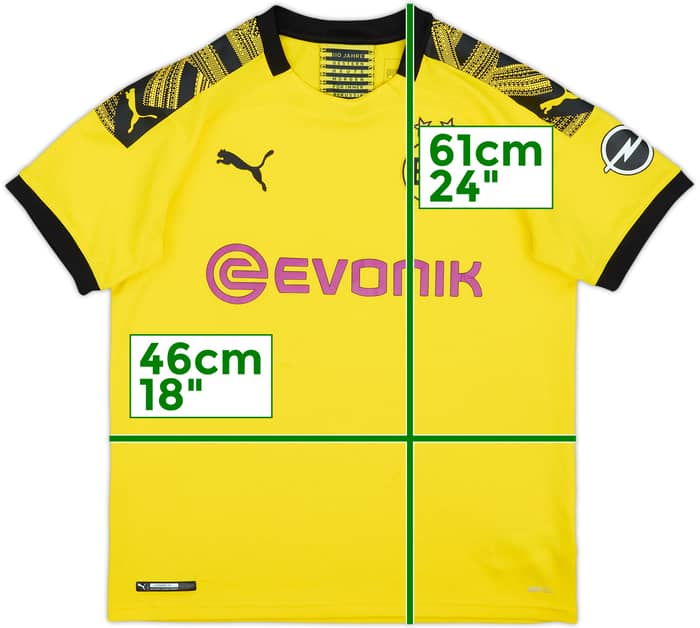 2019-20 Borussia Dortmund Home Shirt - 9/10 - (L.Boys)