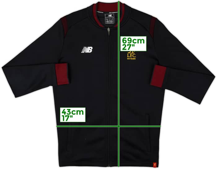 2017-18 Liverpool New Balance Track Jacket - 7/10 - (L)