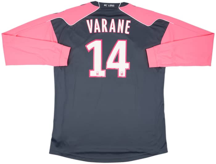 2010-11 Lens Away L/S Shirt Varane #14 - 10/10 - (XXL)