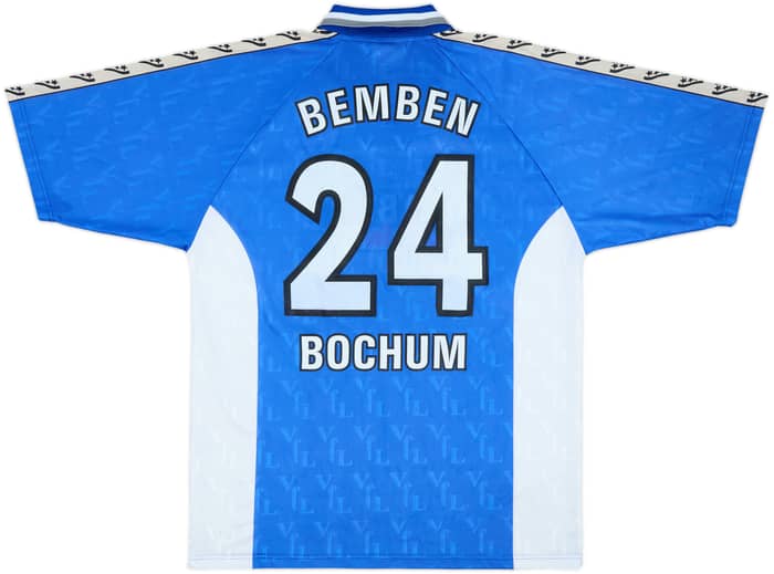 1999-01 VFL Bochum Home Shirt Bemben #24 - 9/10 - (L)