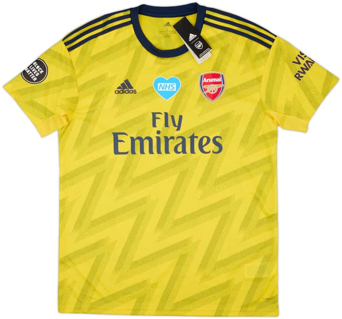 2019-20 Arsenal Away Shirt Aubameyang #14 (L)