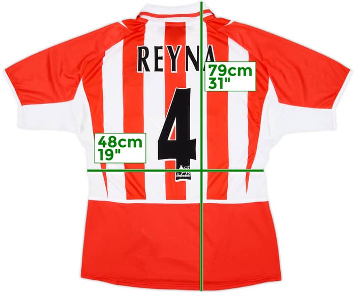 2002-04 Sunderland Home Shirt Reyna #4 - 10/10 - (M)