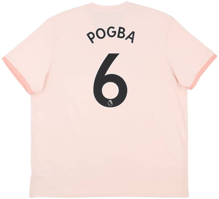 2018-19 Manchester United Away Shirt Pogba #6 - 8/10 - (XXL)