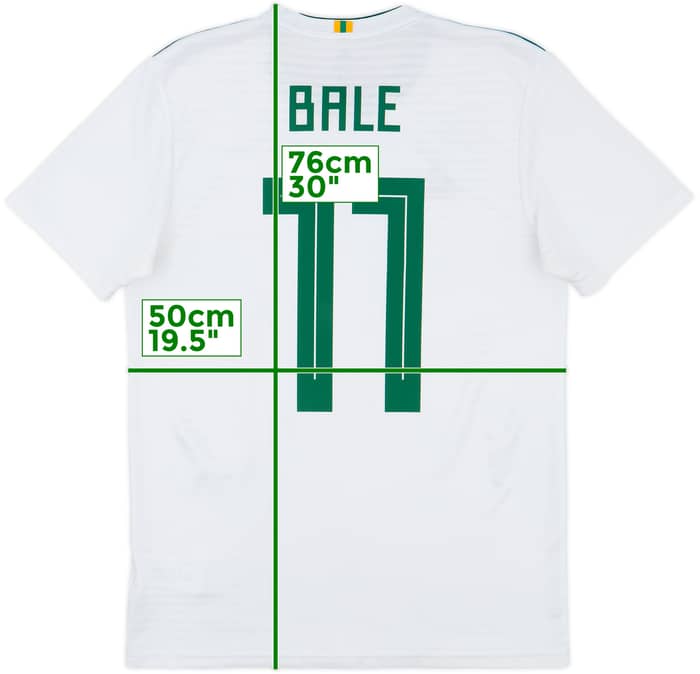 2018-19 Wales Away Shirt Bale #11 - 8/10 - (M)