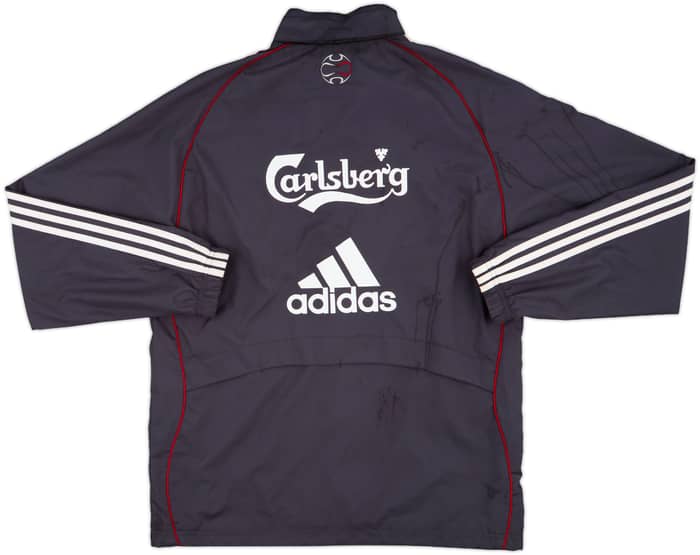 2006-07 Liverpool adidas Hooded Rain Jacket - 7/10 - (S)