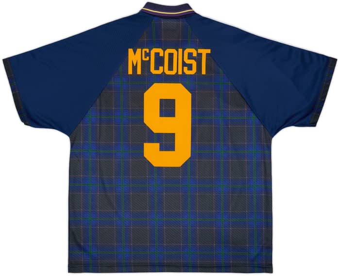 1994-96 Scotland Home Shirt McCoist #9 - 9/10 - (XXL)