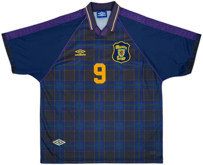 1994-96 Scotland Home Shirt McCoist #9 - 9/10 - (XXL)