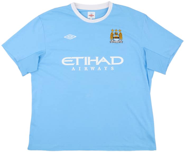 2009-10 Manchester City Home Shirt Wright-Phillips #8 - 9/10 - (XXL)