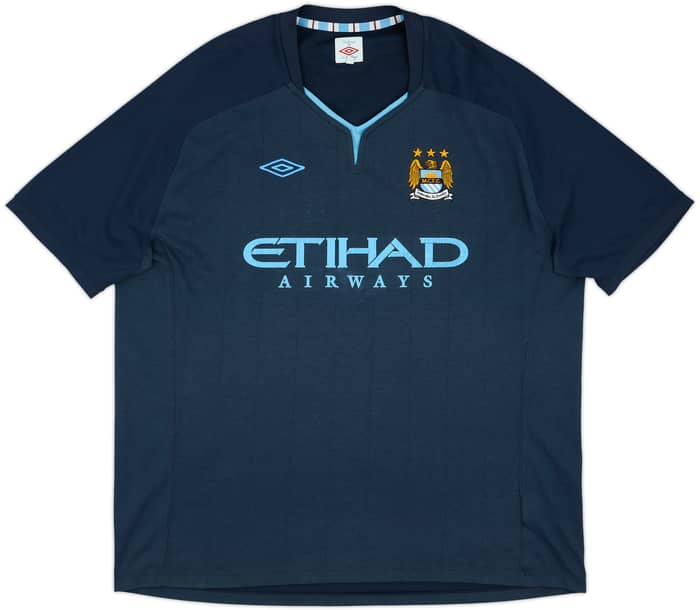 2010-12 Manchester City Away Shirt Silva #21 - 6/10 - (3XL)