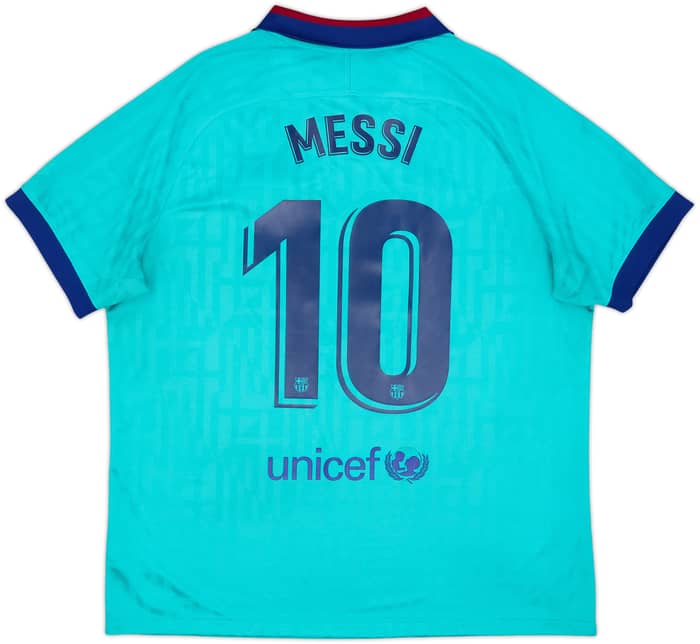2019-20 Barcelona Third CL Shirt Messi #10 - 9/10 - (XL)