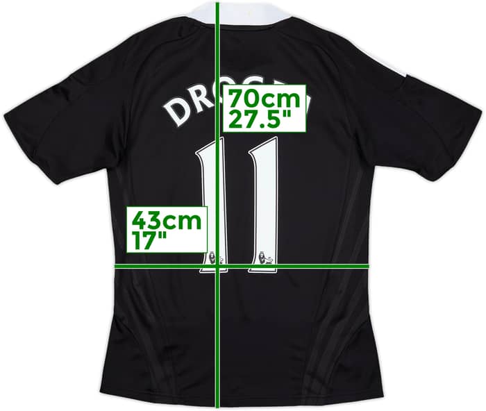 2008-09 Chelsea Away Shirt Drogba #11 - 8/10 - (Women's S)