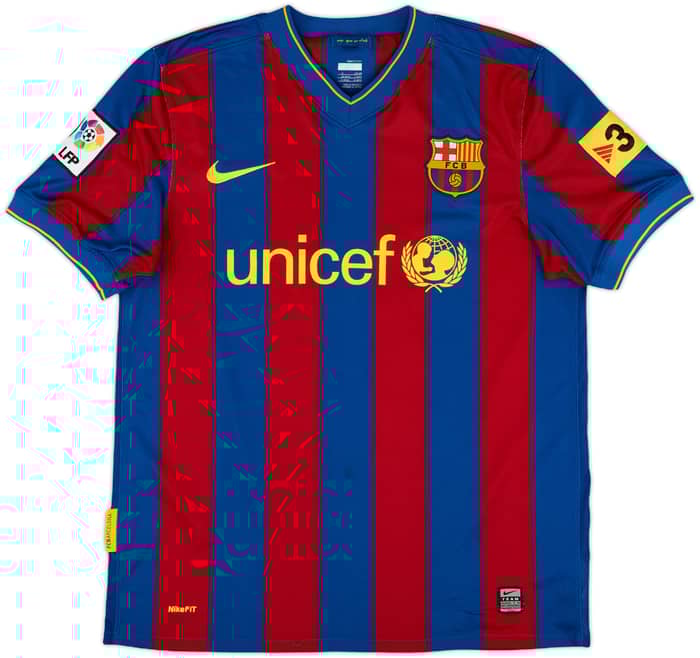 2009-10 Barcelona Home Shirt Messi #10 - 7/10 - (M)