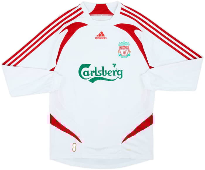 2007-08 Liverpool Away L/S Shirt Torres #9 - 5/10 - (S)