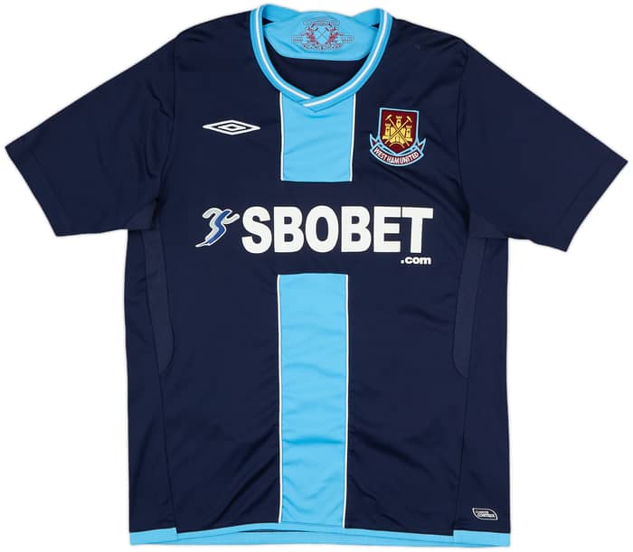 2009-10 West Ham Away Shirt Noble #16 - 8/10 - (M)