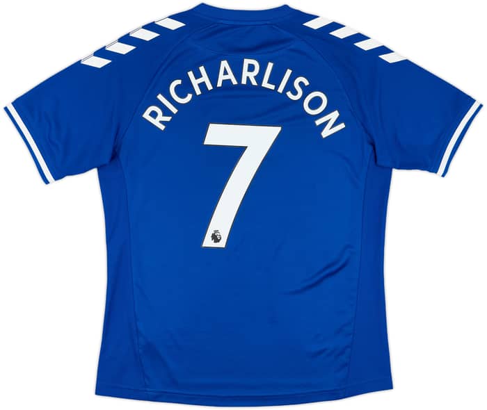 2020-21 Everton Home Shirt Richarlison #7 - 9/10 - (L)
