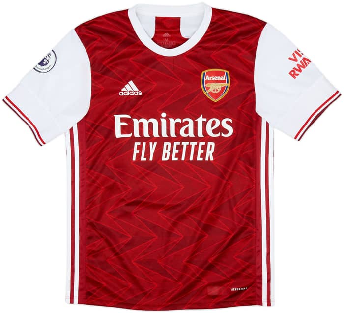 2020-21 Arsenal Home Shirt Saka #7 - 9/10 - (M)