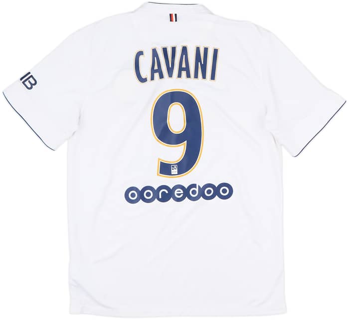 2014-15 Paris Saint-Germain Away Shirt Cavani #9 - 8/10 - (M)
