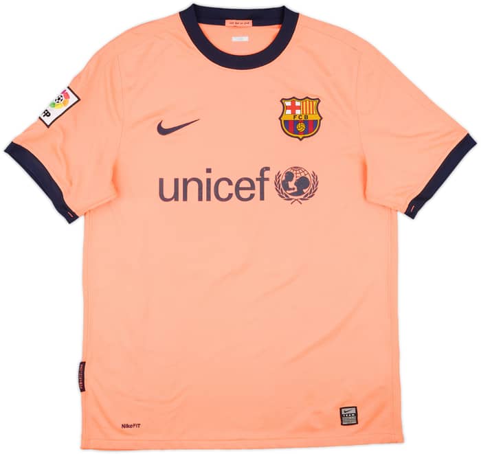 2009-10 Barcelona Away Shirt Messi #10 - 7/10 - (M)