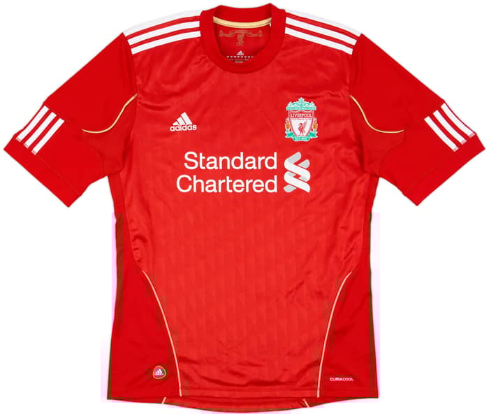 2010-12 Liverpool Home Shirt Suarez #7 - 8/10 - (M)