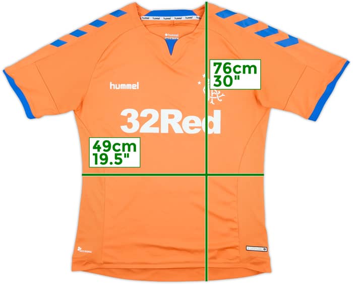 2018-19 Rangers Third Shirt - 8/10 - (L)