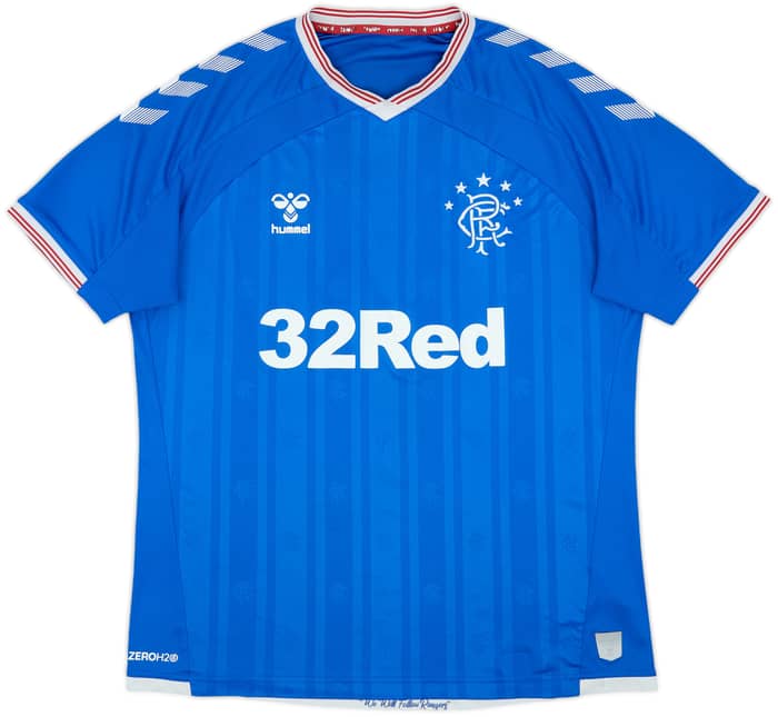 2019-20 Rangers Home Shirt - 7/10 - (XL)