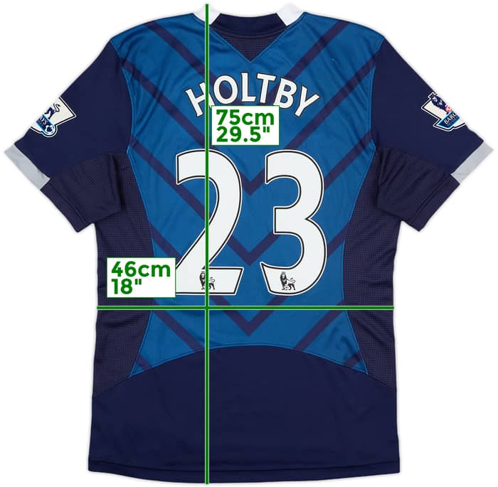 2012-13 Tottenham Away Shirt Holtby #23 - 8/10 - (M)